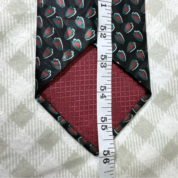 Vtg Christian Dior Monsieur Luxury Tie Colorful Abstract Print Necktie - Picture 5 of 5